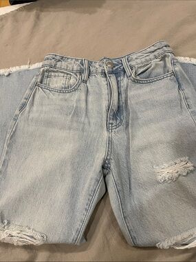 NWOT! YMI Light Blue Distressed Boyfriend Jeans